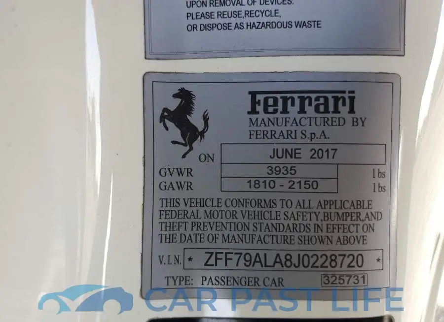 ZFF79ALA8J0228720# 12