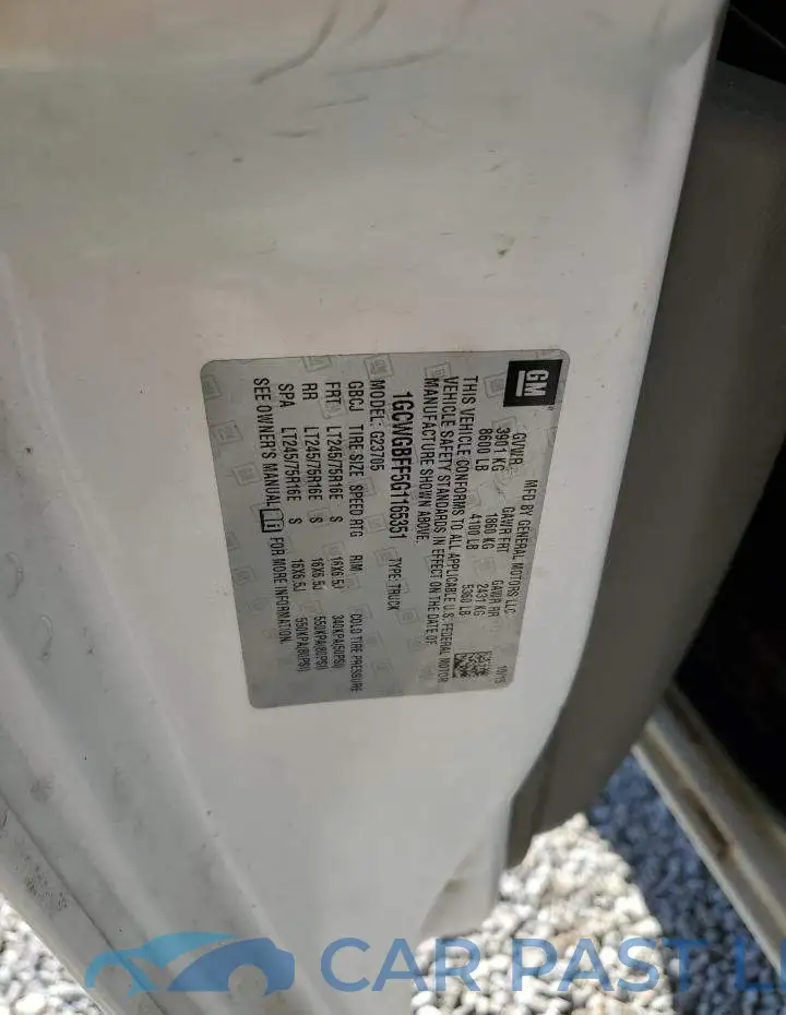 1GCWGBFF5G1165351# 13