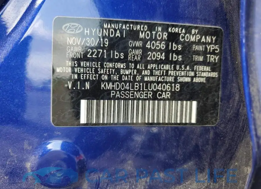 KMHD04LB1LU040618# 13