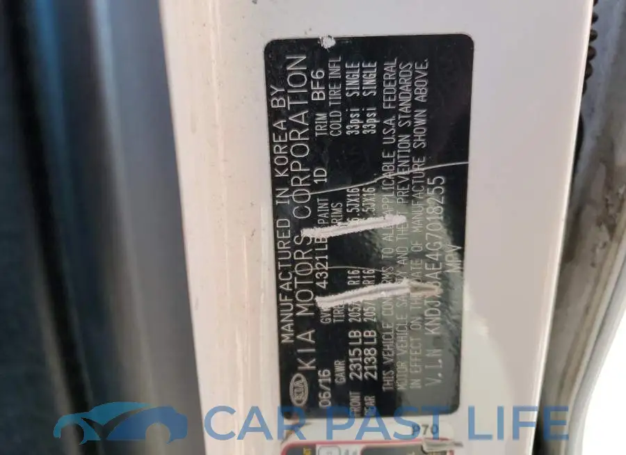 KNDJX3AE4G7018255# 12