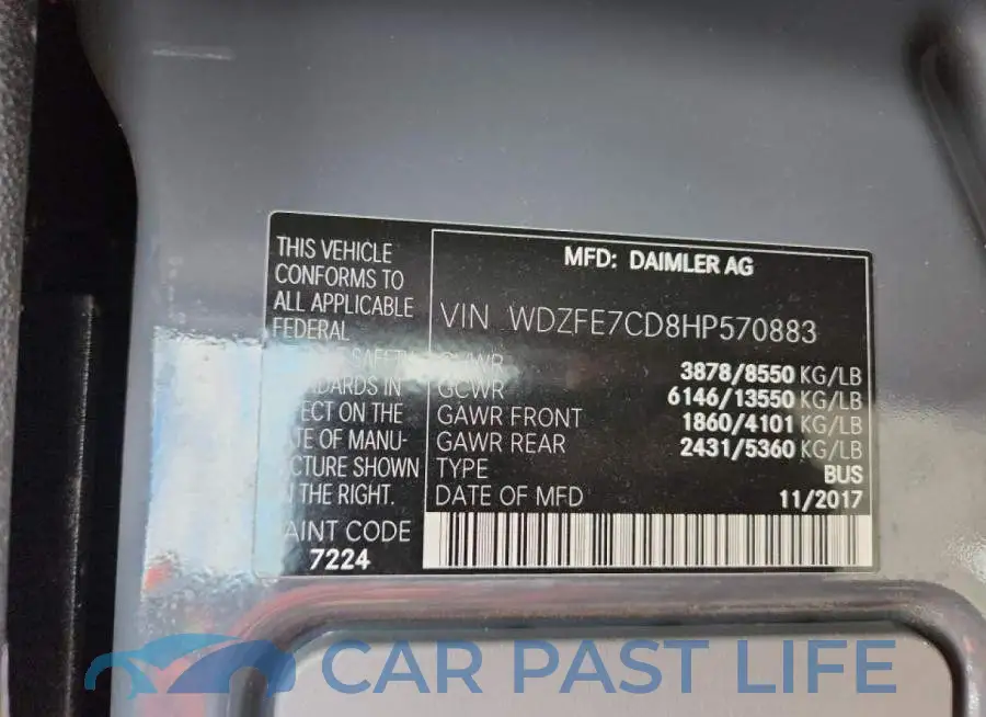WDZFE7CD8HP570883# 13