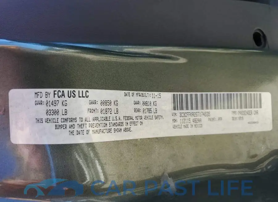 3C3CFFKR2GT174535# 13