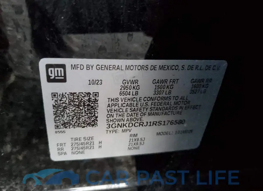 3GNKDCRJ1RS176580# 13