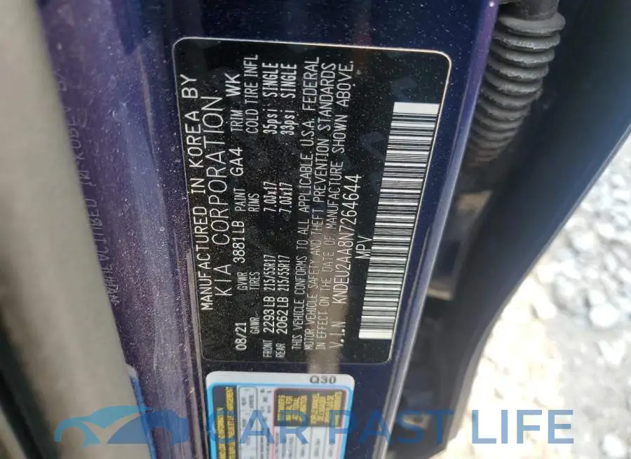 KNDEU2AA8N7264644# 13