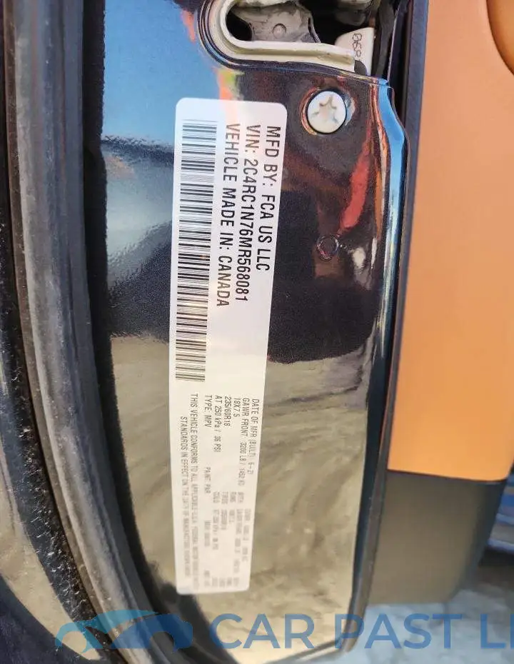 2C4RC1N76MR568081# 13
