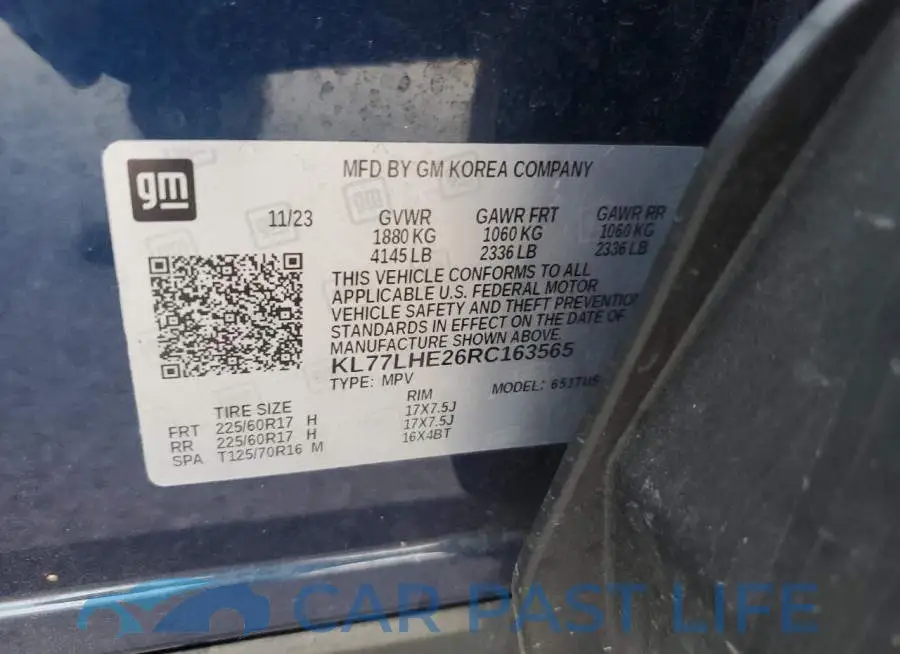 KL77LHE26RC163565# 13