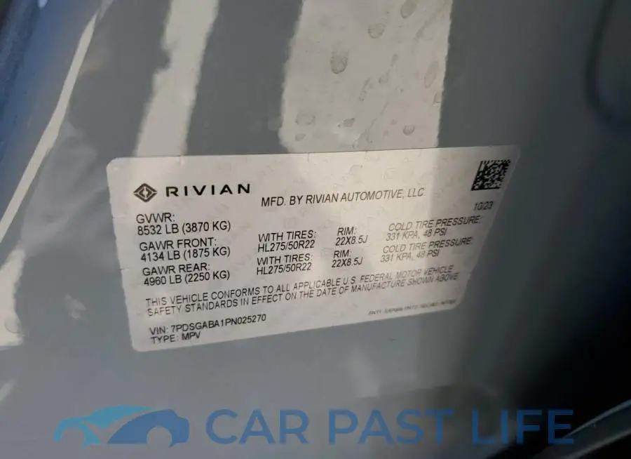 7PDSGABA1PN025270# 13