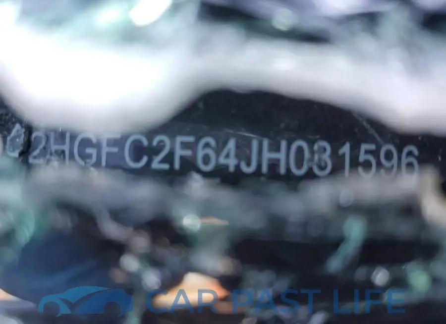 2HGFC2F64JH031596# 14