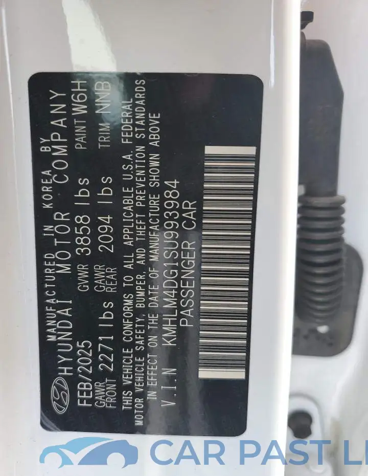 KMHLM4DG1SU993984# 12