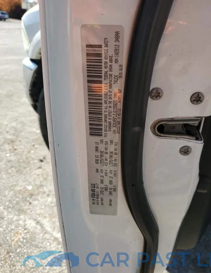 3C6UR5FL2JG155823# 12