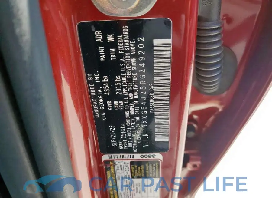 5XXG64J25RG249202# 12