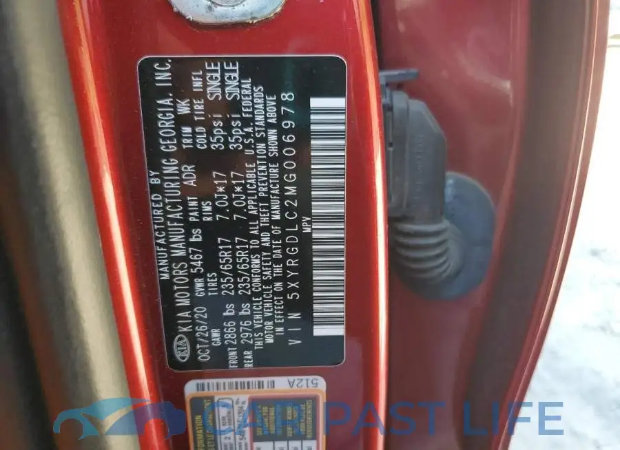 5XYRGDLC2MG006978# 13