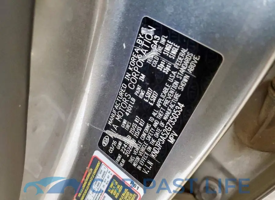 KNDJP3A52G7350534# 13