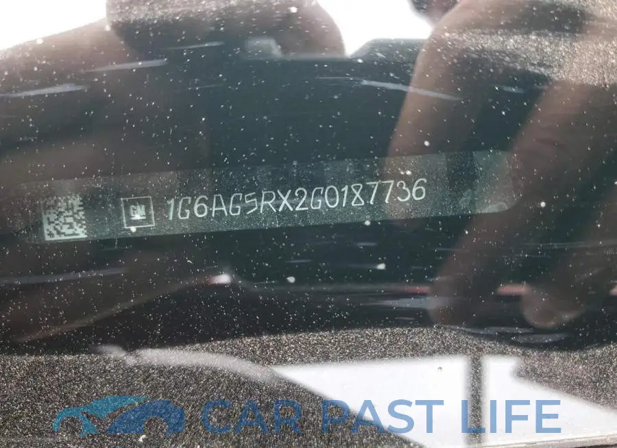 1G6AG5RX2G0187736# 12