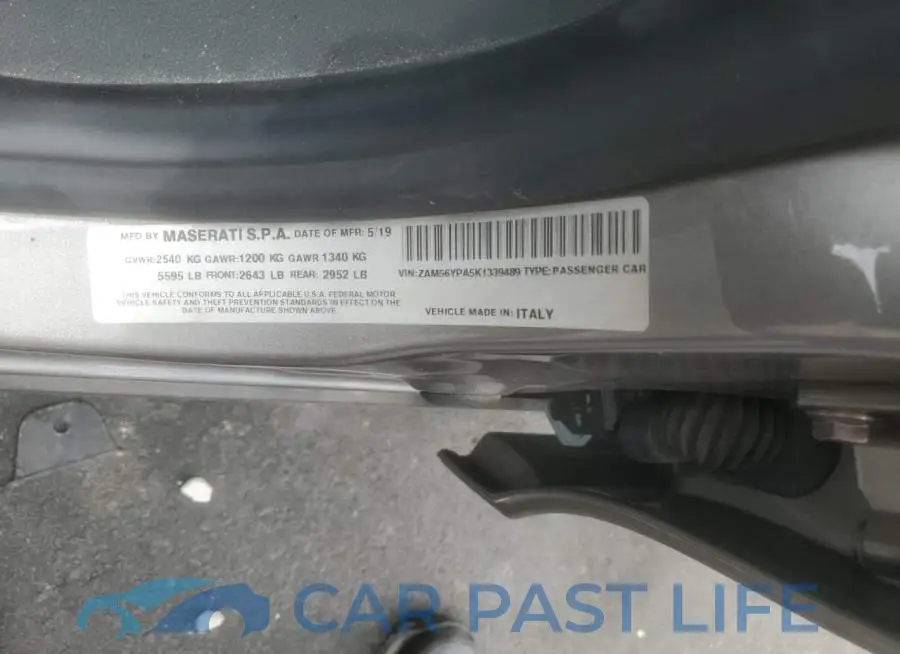 ZAM56YPA5K1339489# 12