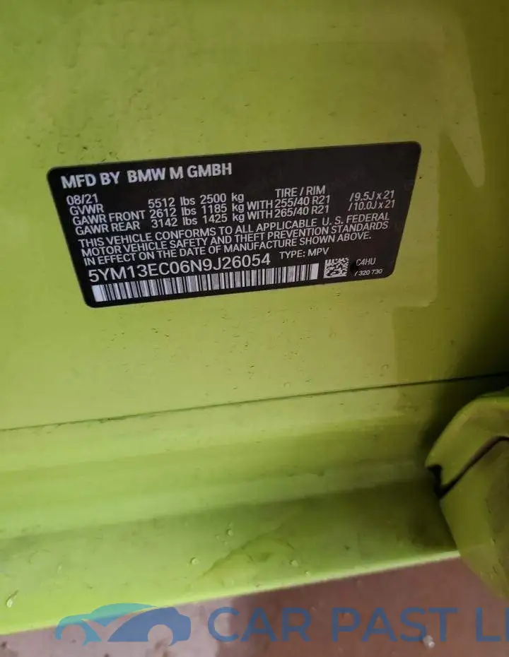 5YM13EC06N9J26054# 13