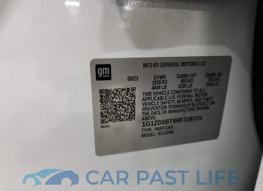 1G1ZD5ST6RF109775# 12
