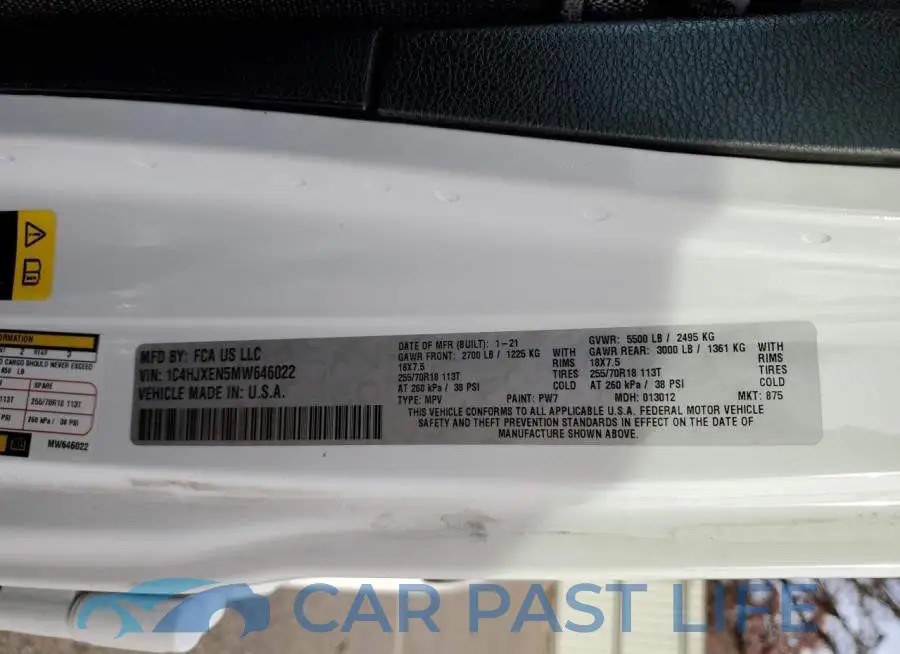 1C4HJXEN5MW646022# 13