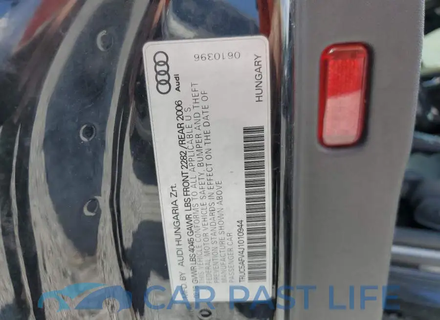 TRUC5AFV4J1010944# 12