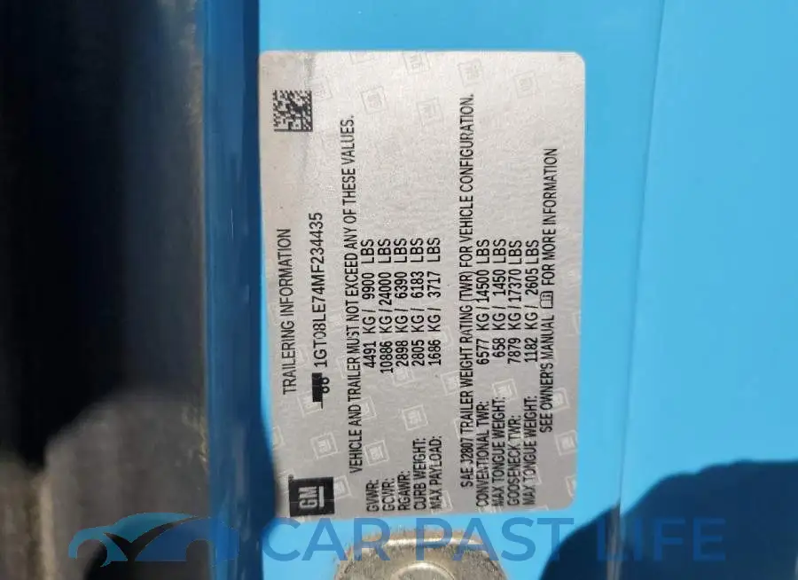 1GT08LE74MF234435# 12