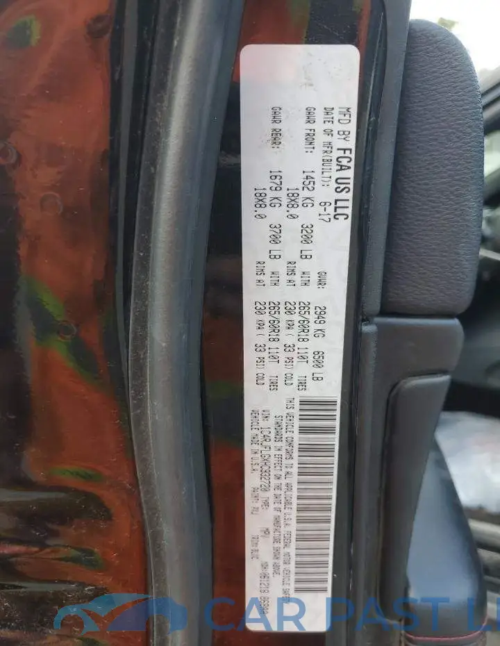 1C4RJFLGXHC932720# 13