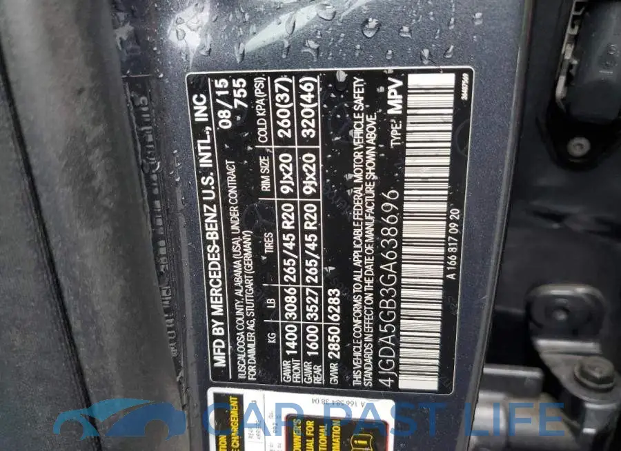 4JGDA5GB3GA638696# 13