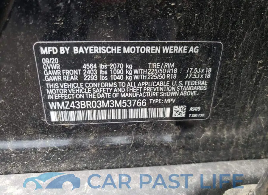 WMZ43BR03M3M53766# 12