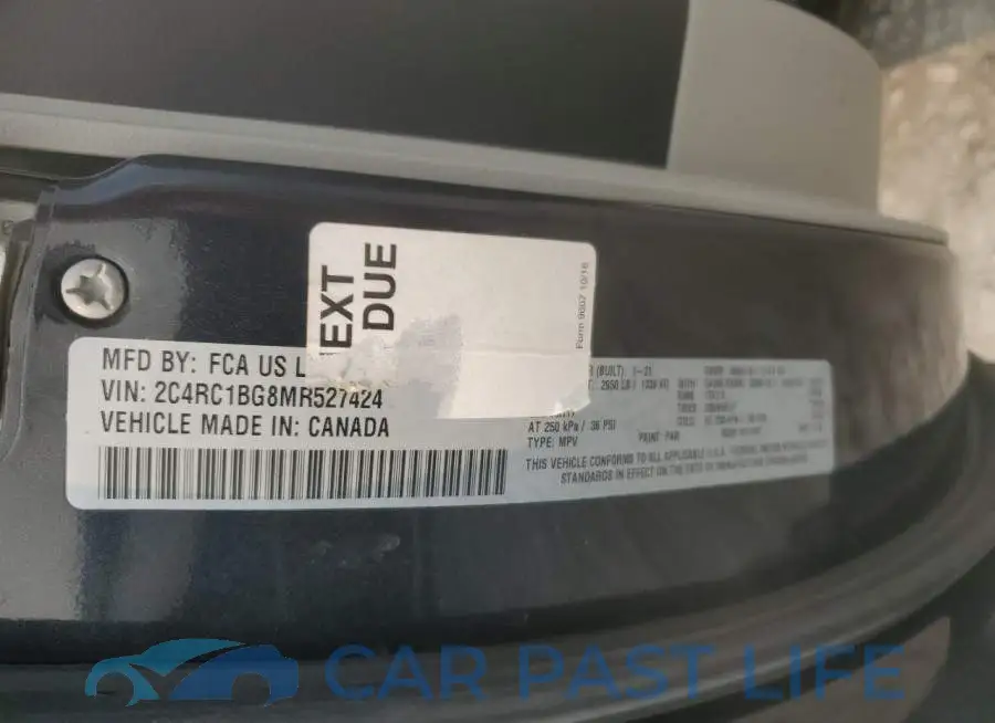 2C4RC1BG8MR527424# 13