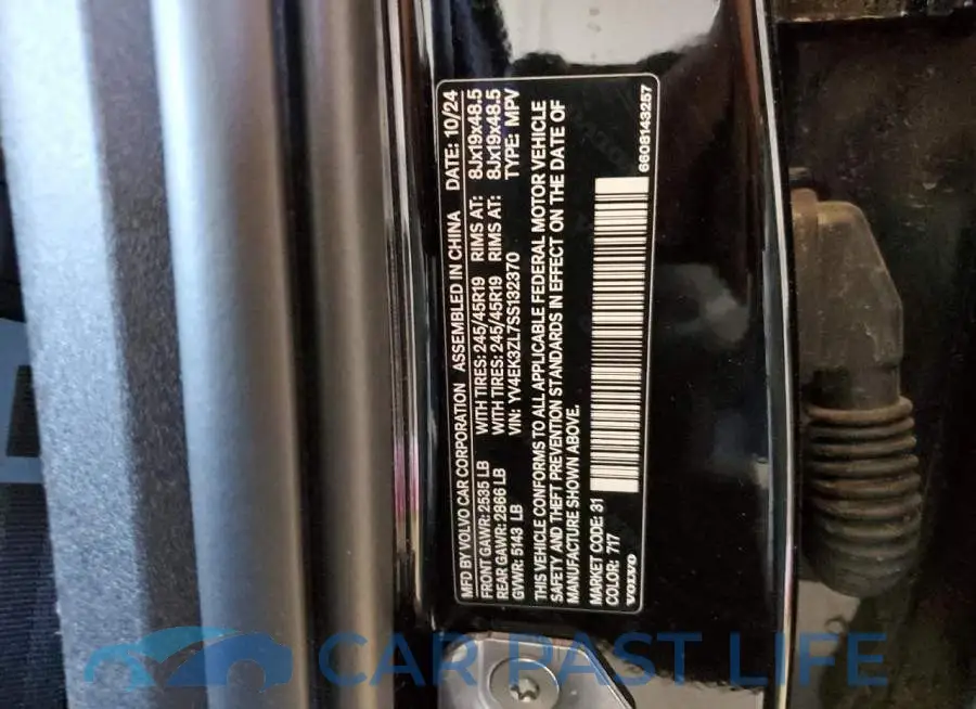 YV4EK3ZL7SS132370# 12