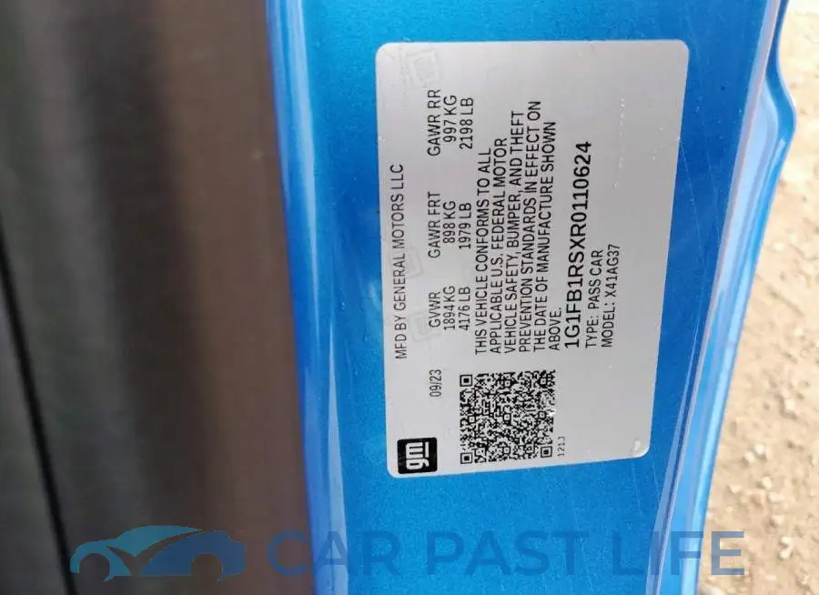 1G1FB1RSXR0110624# 12