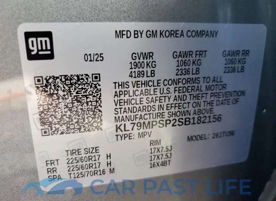 KL79MPSP2SB182156# 13