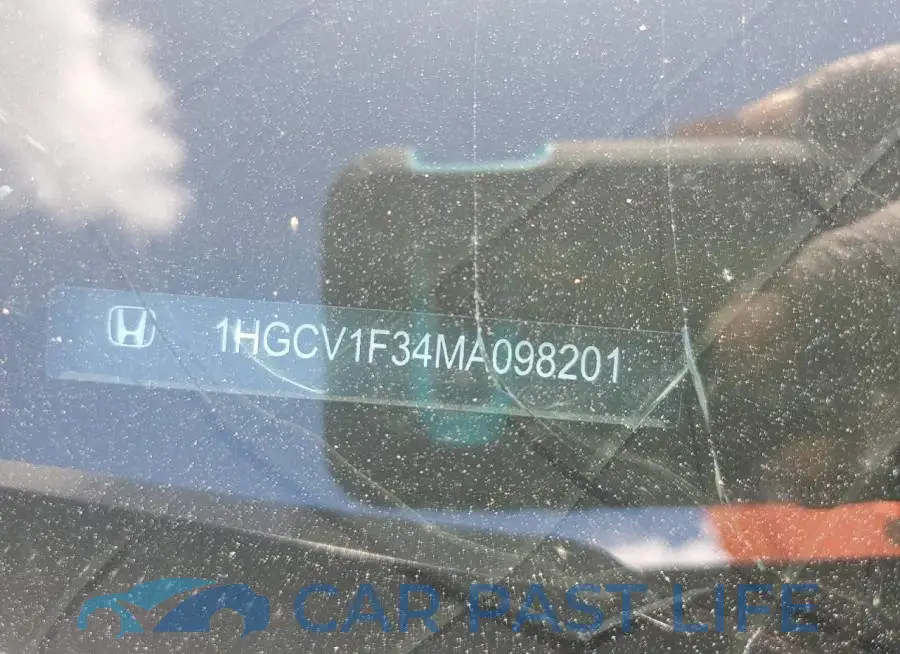 1HGCV1F34MA098201# 12