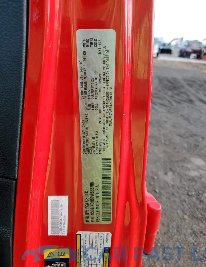 1C4HJXDN6PW633706# 13