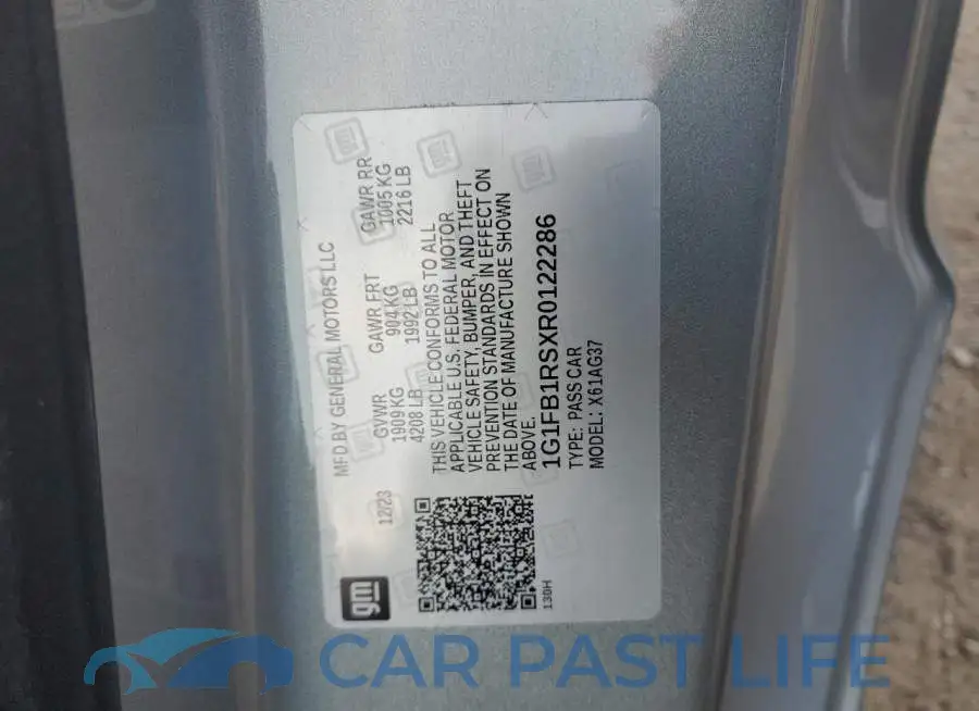 1G1FB1RSXR0122286# 12
