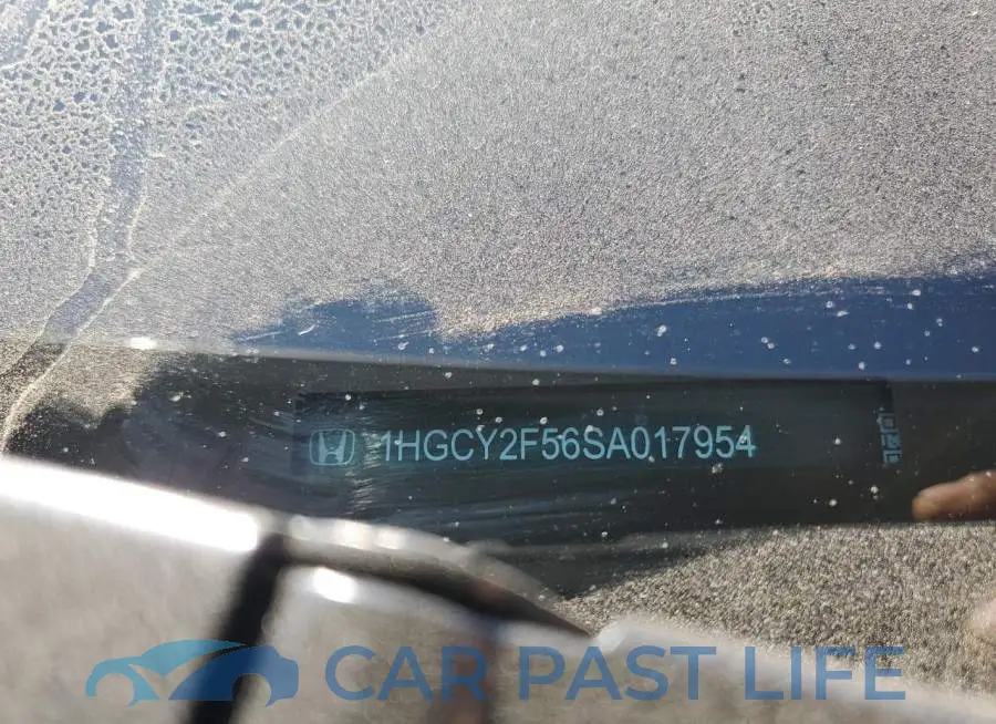 1HGCY2F56SA017954# 12
