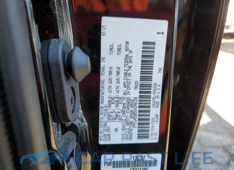 5TFLA5DB5SX296338# 12