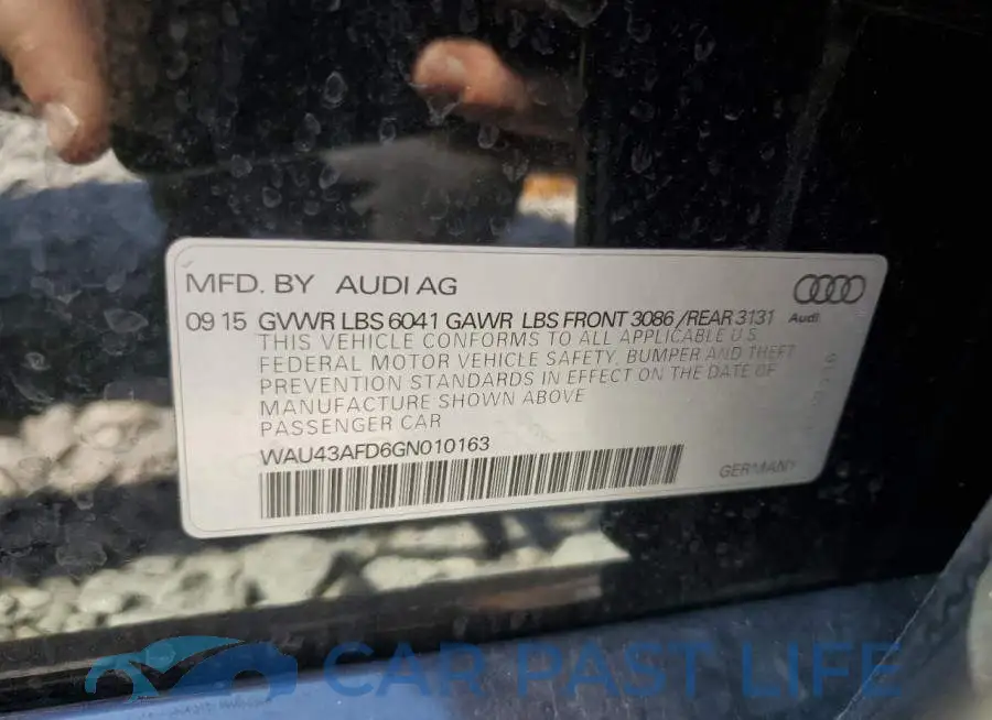 WAU43AFD6GN010163# 13
