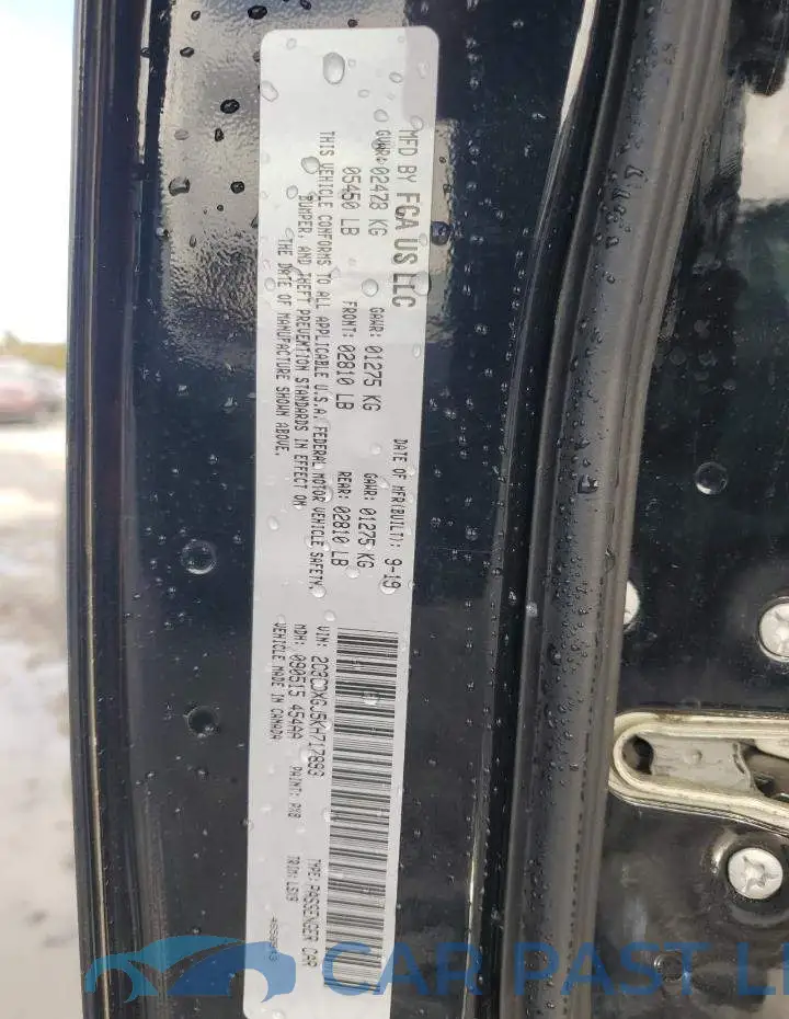 2C3CDXGJ5KH717893# 12