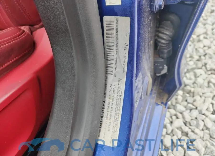 ZAM57RTA7G1177168# 12