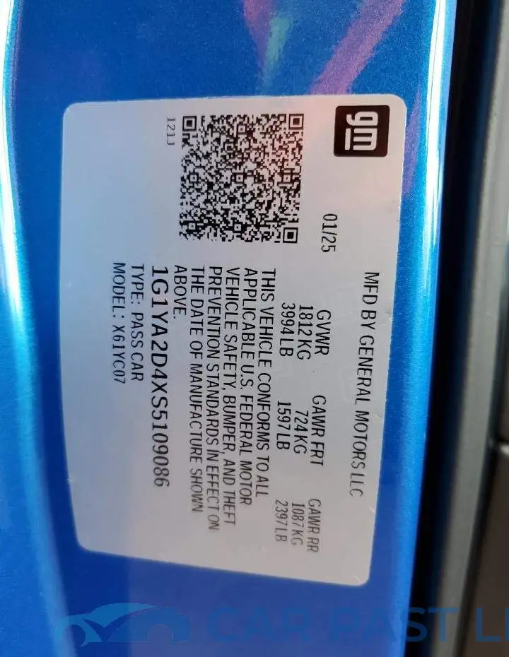 1G1YA2D4XS5109086# 13