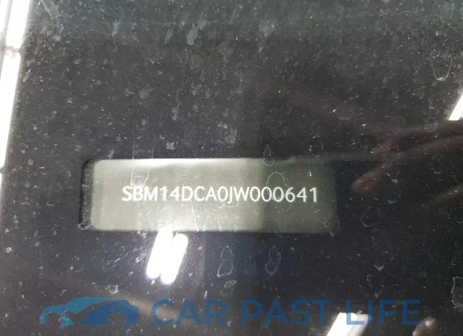 SBM14DCA0JW000641# 12