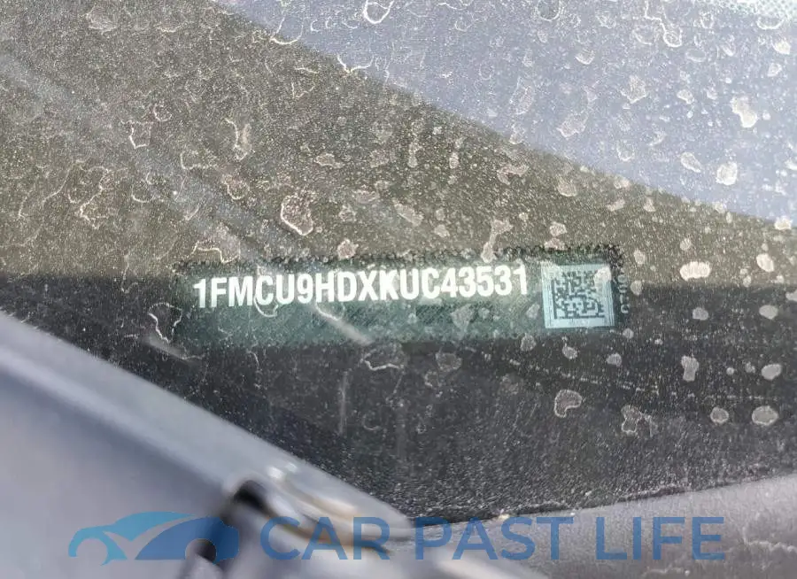 1FMCU9HDXKUC43531# 13