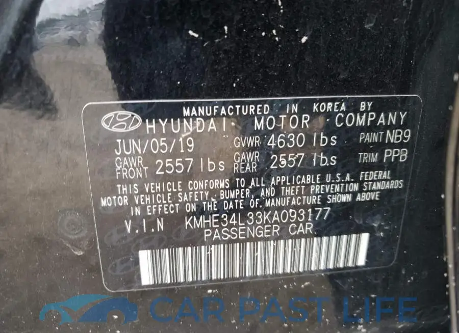 KMHE34L33KA093177# 12