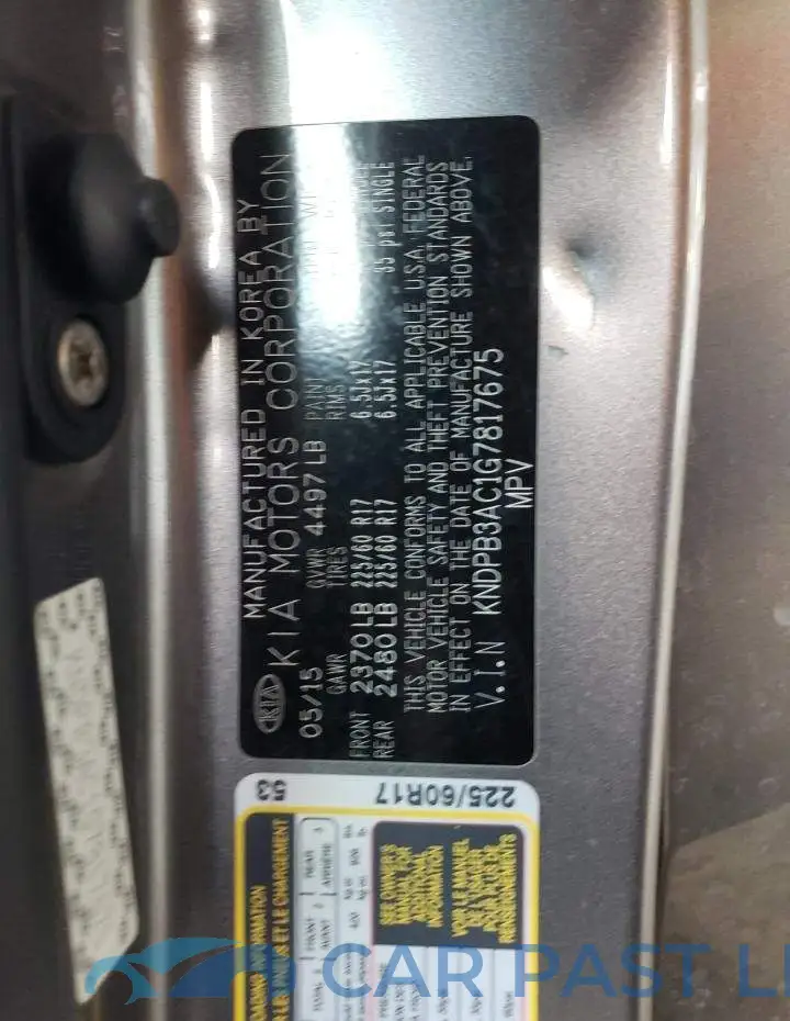 KNDPB3AC1G7817675# 12