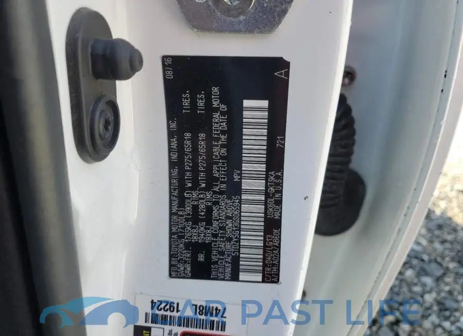 5TDZY5G13GS065945# 13