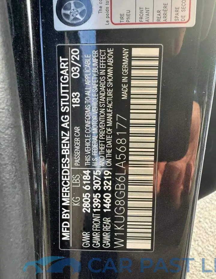 W1KUG8GB6LA568177# 10