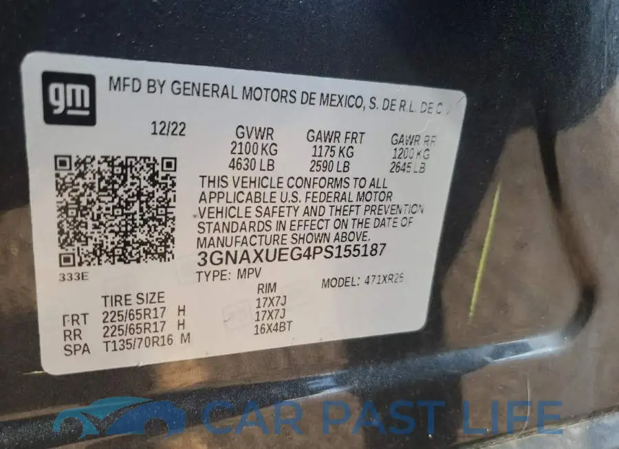 3GNAXUEG4PS155187# 13