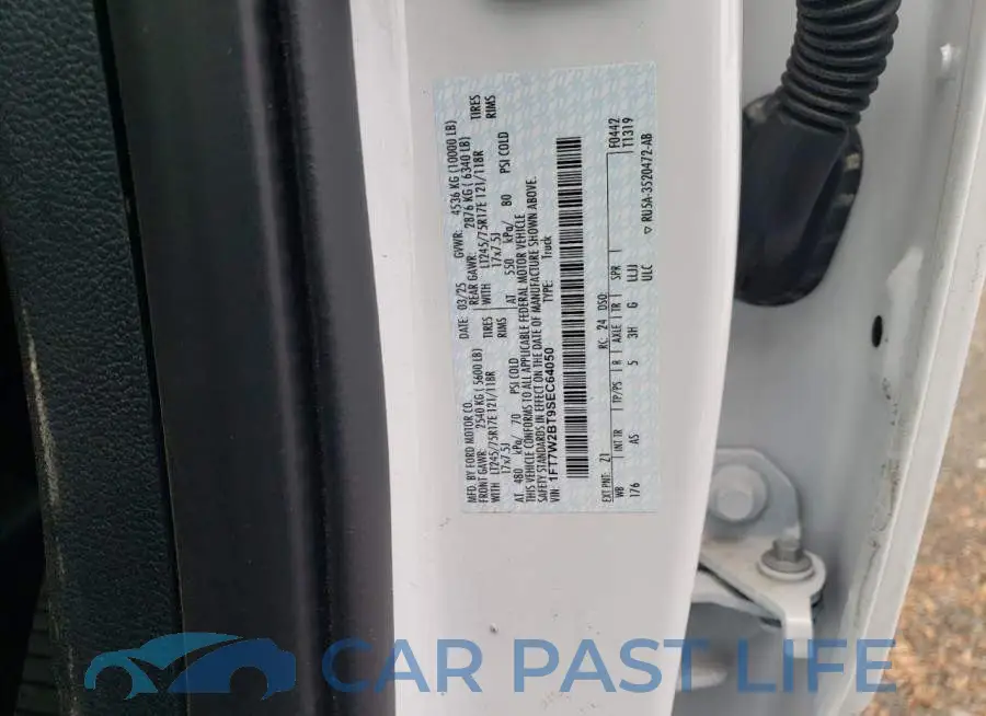 1FT7W2BT9SEC64050# 12