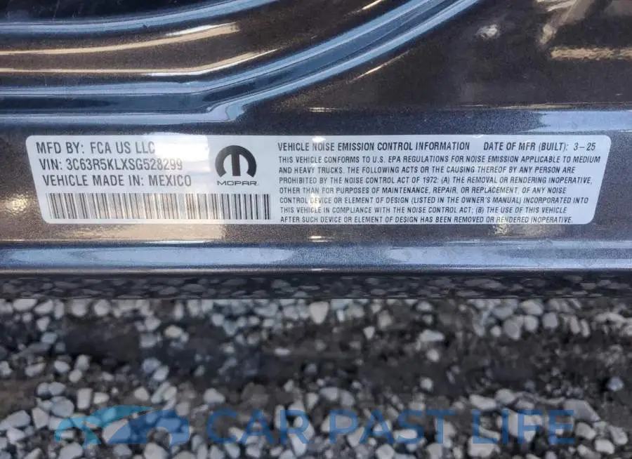 3C63R5KLXSG528299# 12