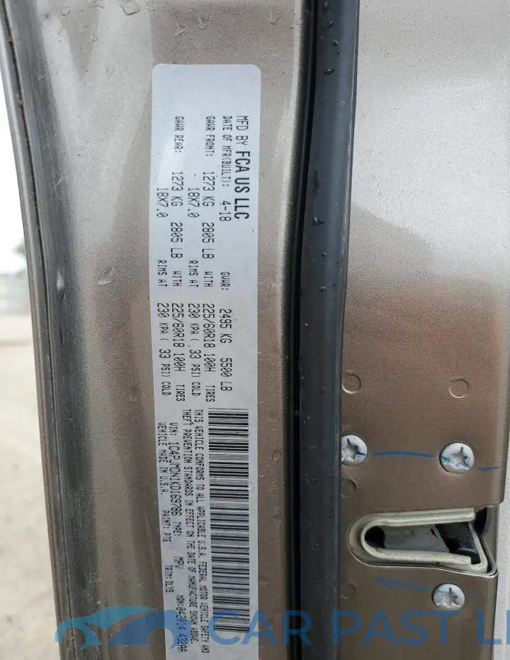 1C4PJMDN1KD169786# 13